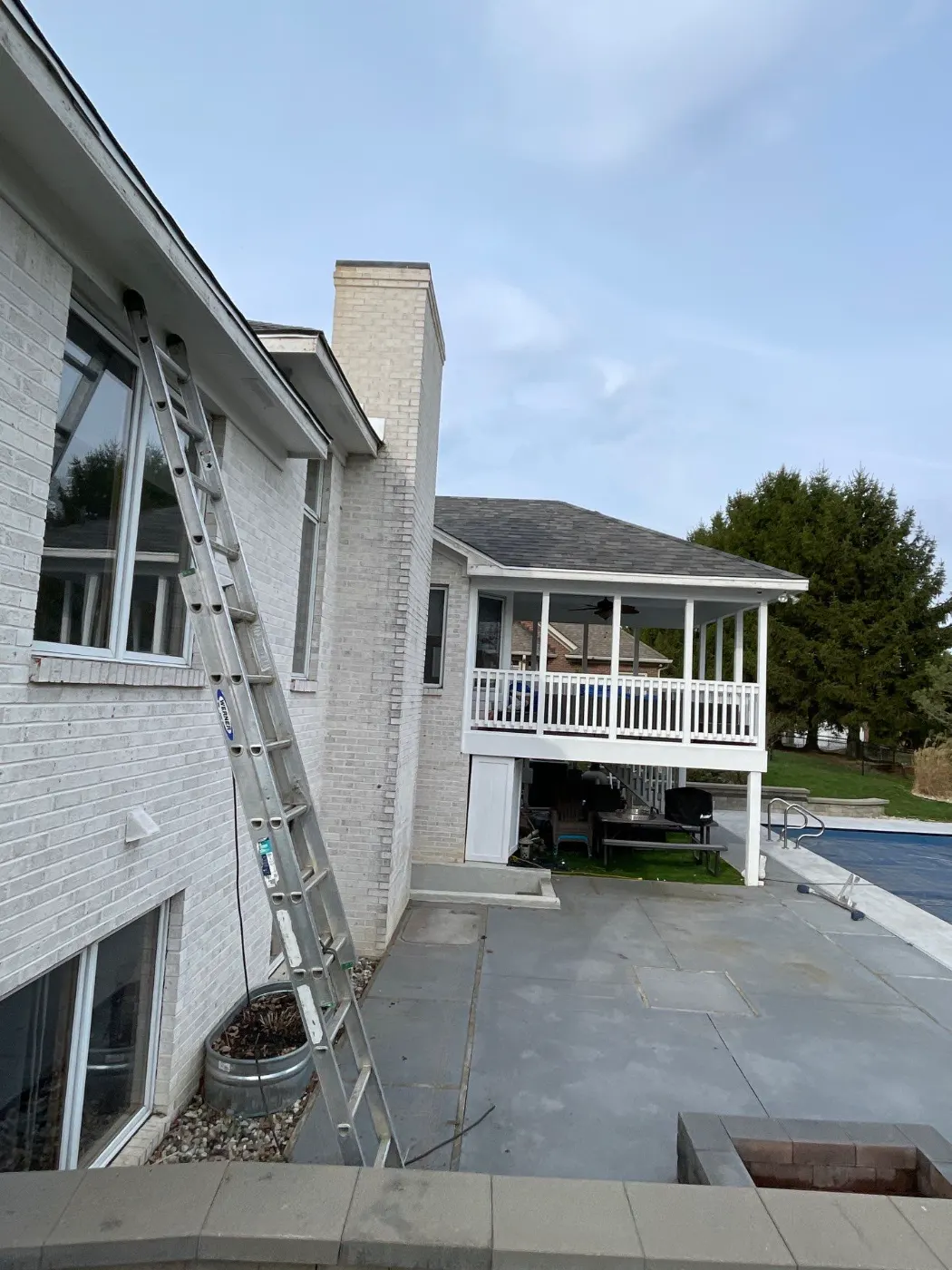 Bay window installation in Rossville