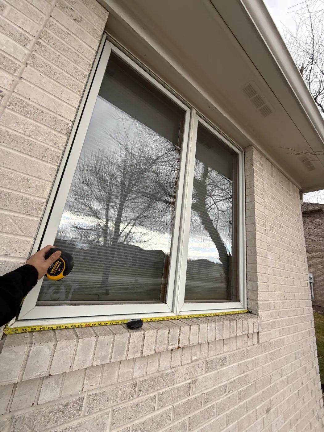 Window replacement documented in Rossville